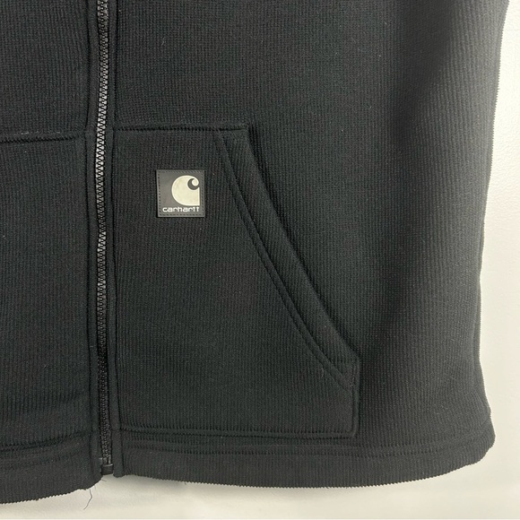 Carhartt Regular Fit Fleece Full Zip Vest; Chest Zip Pocket; Mens Size Medium - Picture 9 of 15
